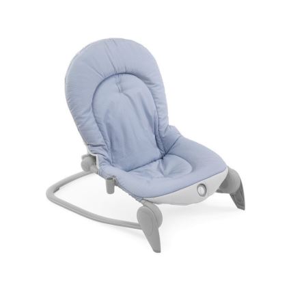 Chicco - Lapsele mõeldud vibreeriv lamamistool meloodiaga BALLOON Dots 2xAA + 1xLR20 sinine