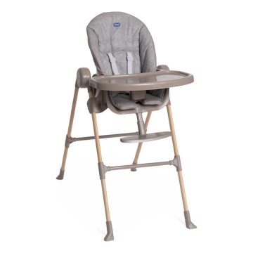 Chicco - Laste söögitool Polly Essential - hall/pruun