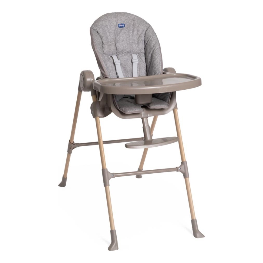 Chicco - Laste söögitool Polly Essential - hall/pruun