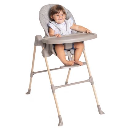 Chicco - Laste söögitool Polly Essential - hall/pruun