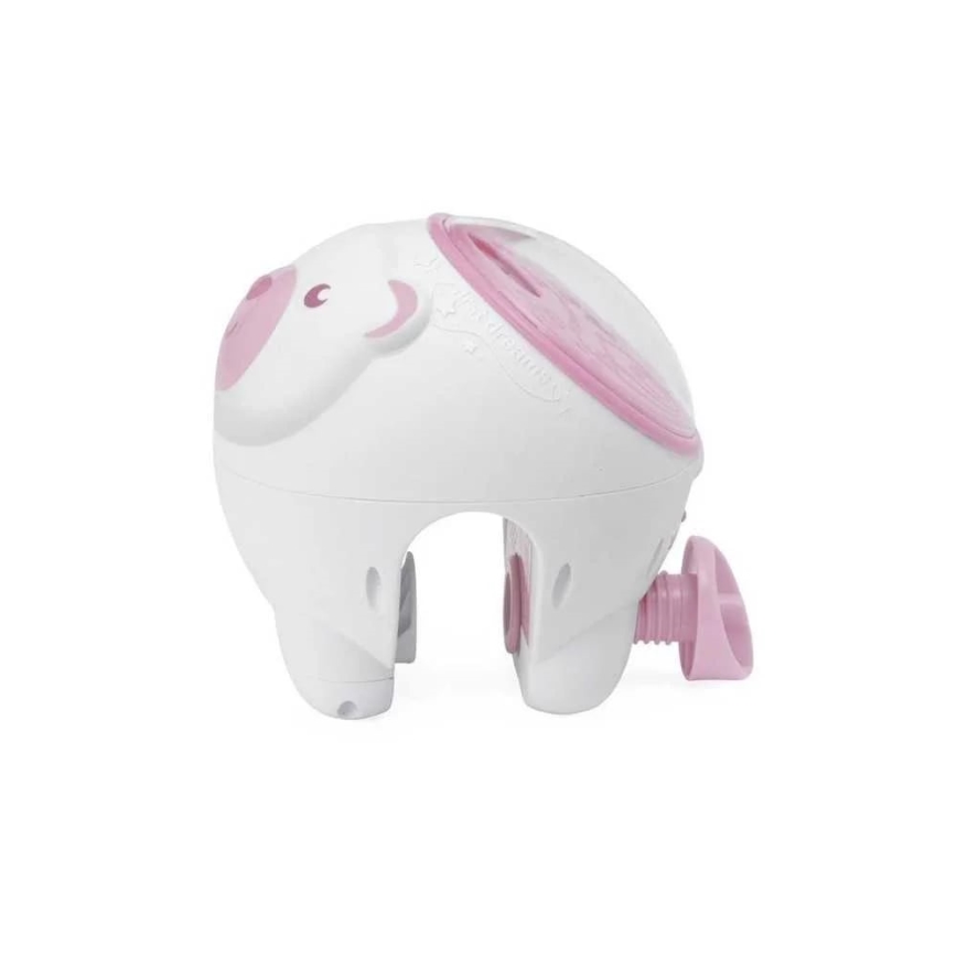 Chicco - Projektor lastele 2in1 POLAR BEAR 3xAA roosa