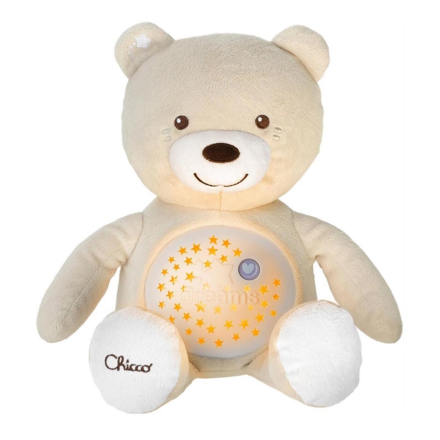 Chicco - Projektor meloodiaga BABY BEAR 3xAAA beež