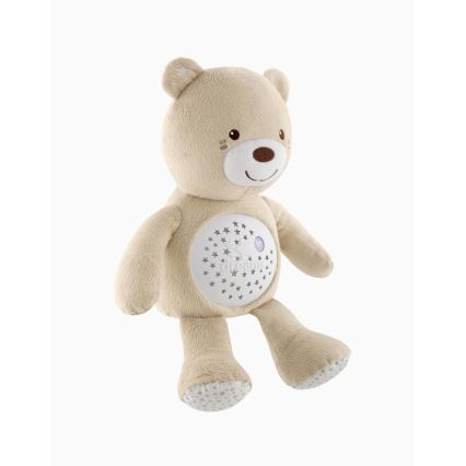 Chicco - Projektor meloodiaga BABY BEAR 3xAAA beež