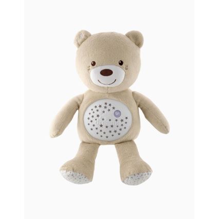 Chicco - Projektor meloodiaga BABY BEAR 3xAAA beež