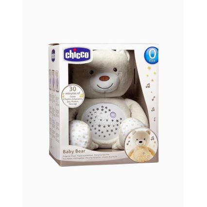 Chicco - Projektor meloodiaga BABY BEAR 3xAAA beež