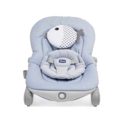 Chicco - Vibreeriv lamamistool meloodiaga BALLOON Dots 2xAA + 1xLR20 sinine