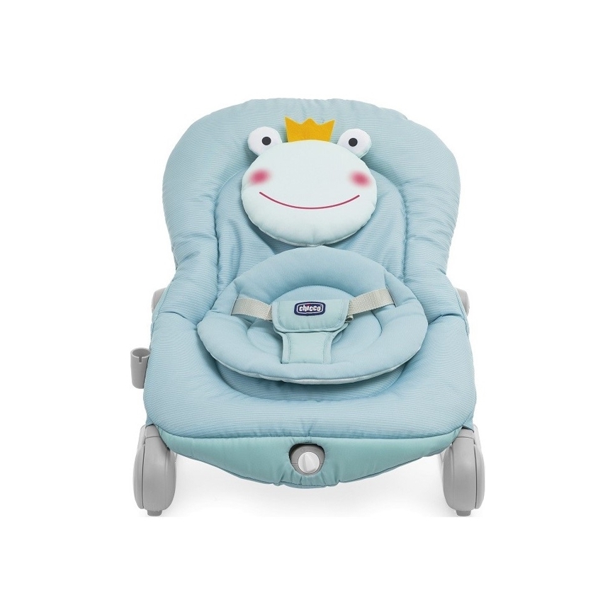 Chicco - Vibreeriv lamamistool muusikaga BALLOON Froggy sinine