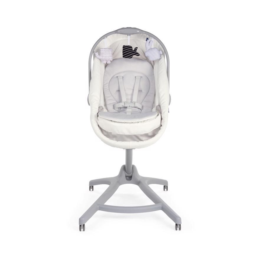 Chicco - Võrevoodi 4-ühes BABY HUG hall/valge