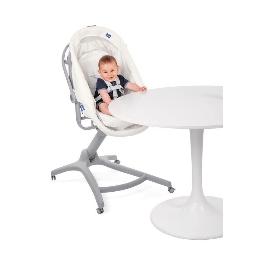 Chicco - Võrevoodi 4-ühes BABY HUG hall/valge