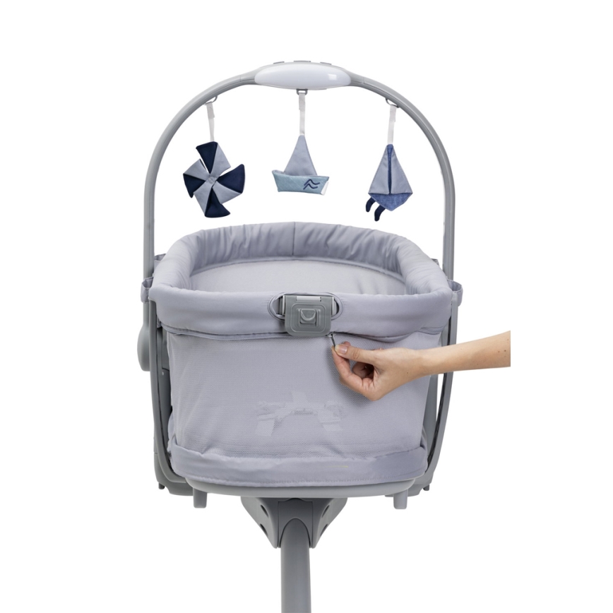 Chicco - Võrevoodi 5-ühes BABY HUG PRO hall
