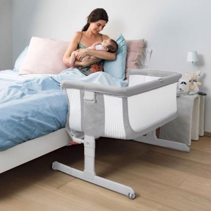 Chicco - Võrevoodi NEXT2ME AIR helehall