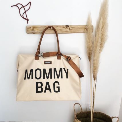 Childhome - Beebitarvete kott MOMMY BAG kreemikas