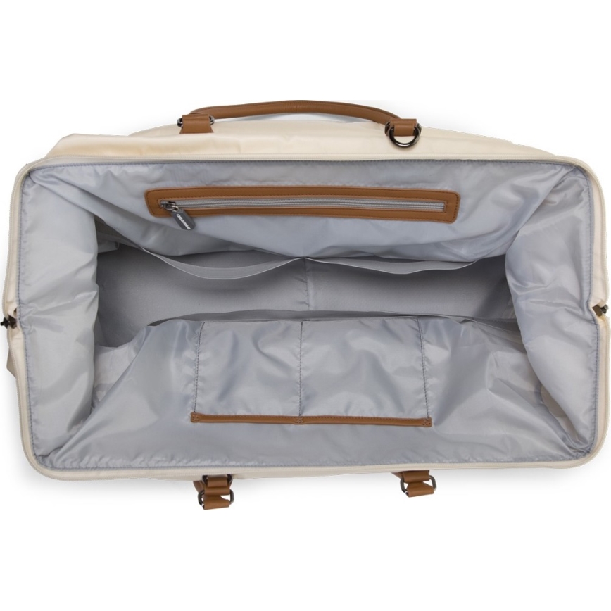 Childhome - Beebitarvete kott MOMMY BAG kreemikas