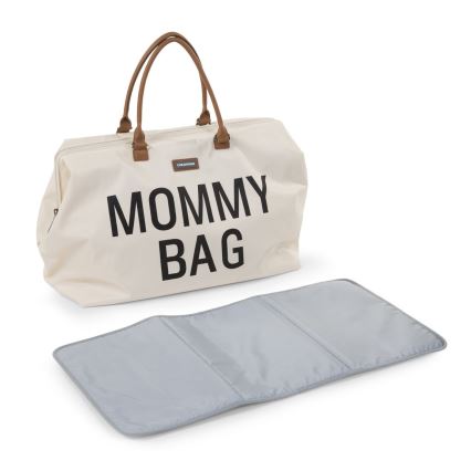 Childhome - Beebitarvete kott MOMMY BAG kreemikas