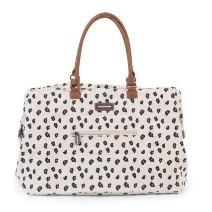 Childhome - Beebitarvete kott MOMMY BAG leopardi muster