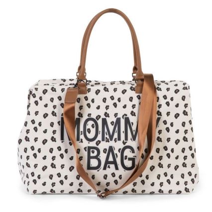 Childhome - Beebitarvete kott MOMMY BAG leopardi muster