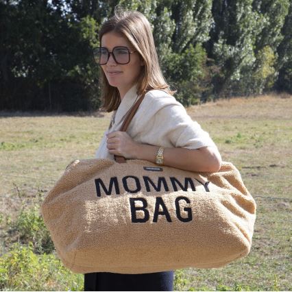 Childhome - Beebitarvete kott MOMMY BAG pruun