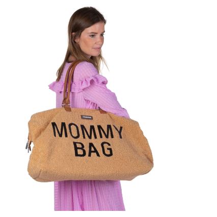 Childhome - Beebitarvete kott MOMMY BAG pruun