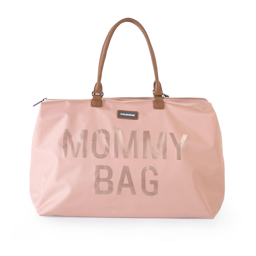 Childhome - Beebitarvete kott MOMMY BAG roosa