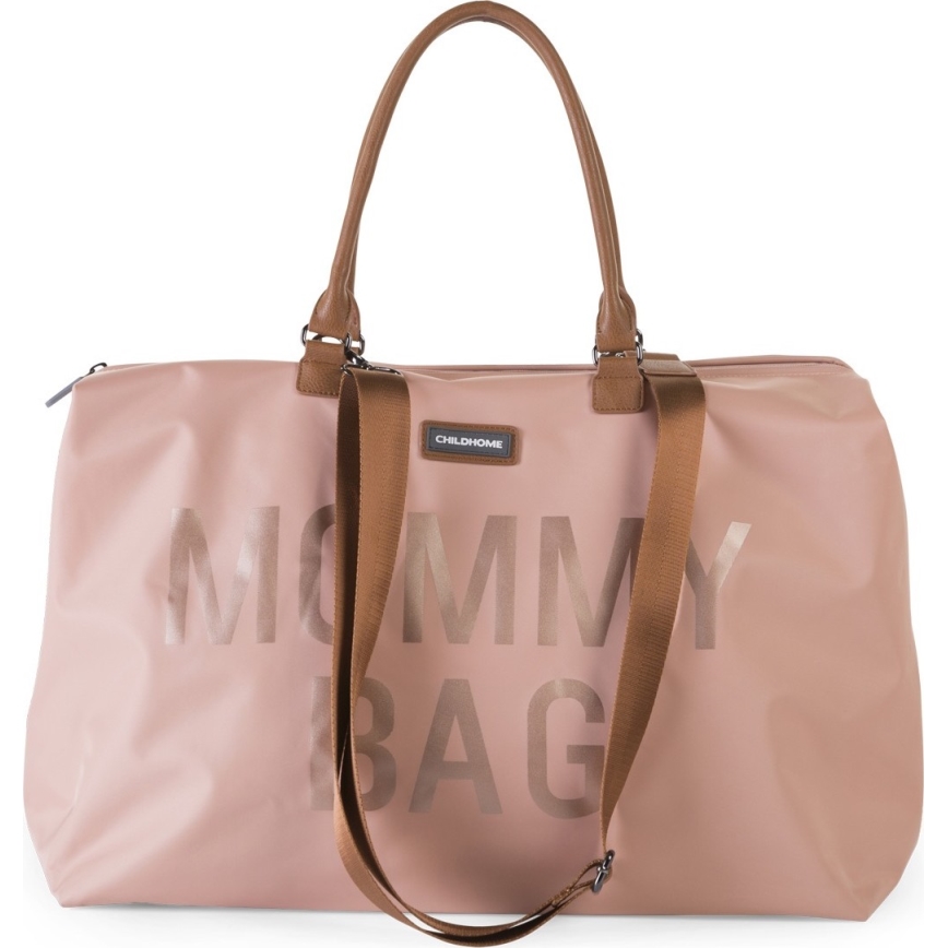 Childhome - Beebitarvete kott MOMMY BAG roosa