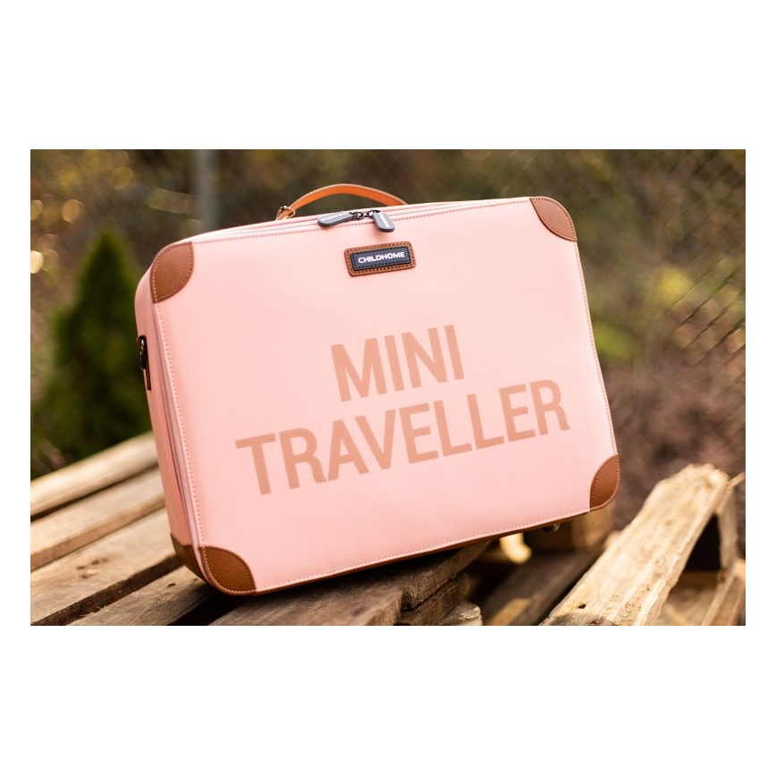 Childhome - Laste reisikohver COPPER roosa