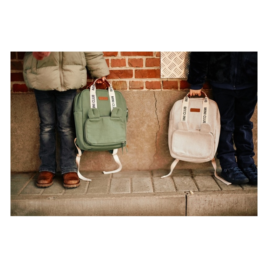 Childhome - Laste seljakott MINI CLUB roheline