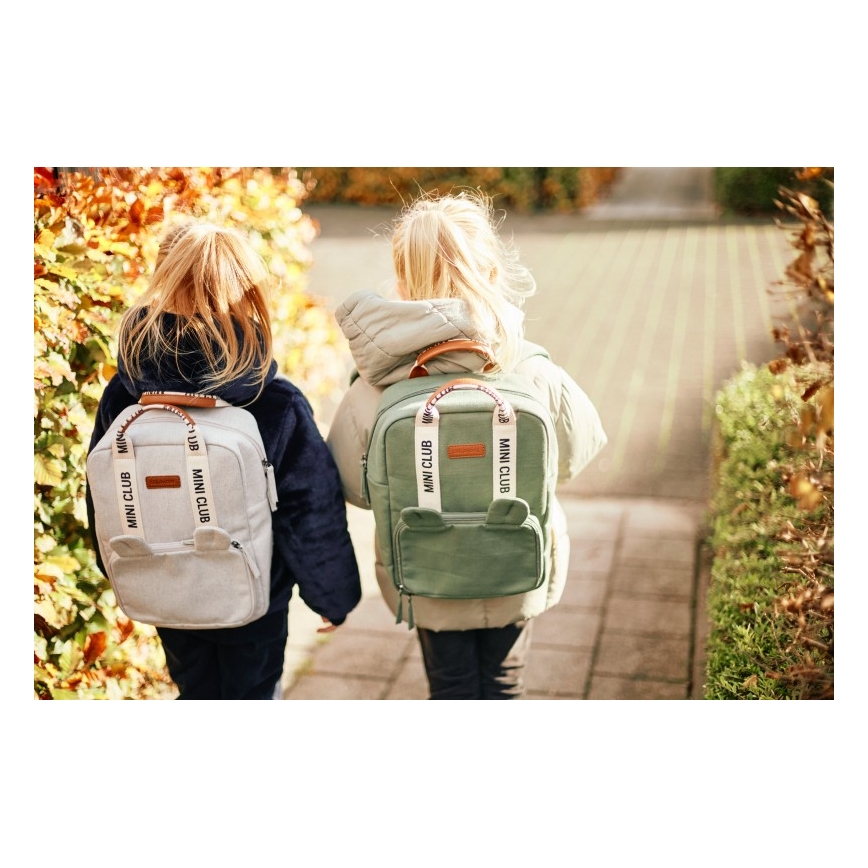 Childhome - Laste seljakott MINI CLUB roheline