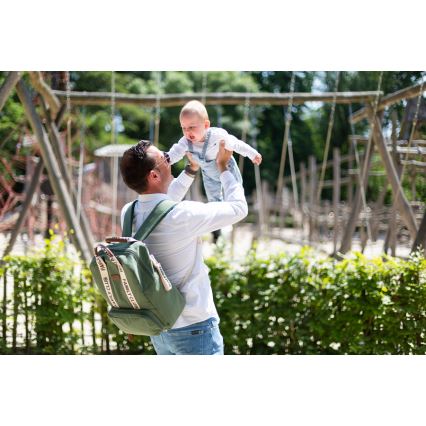 Childhome - Mähkmekott FAMILY CLUB roheline