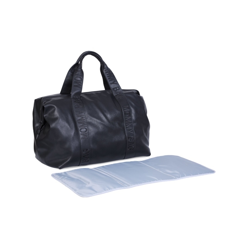 Childhome - Mähkmekott MOMMY BAG LEATHER must