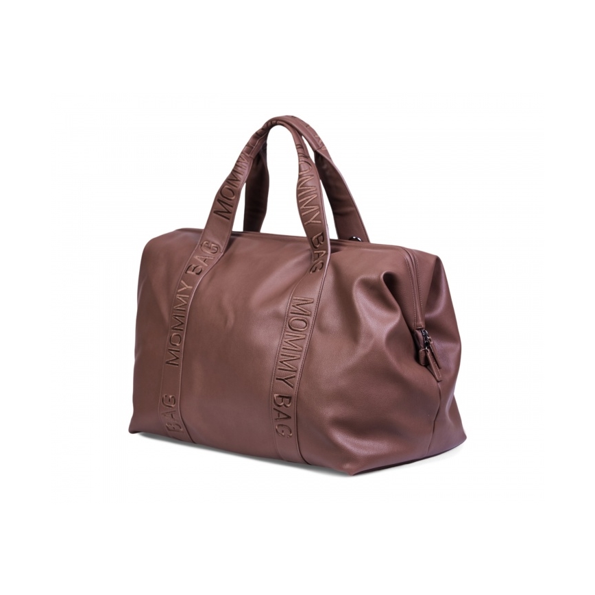 Childhome - Mähkmekott MOMMY BAG LEATHER pruun