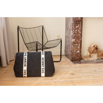 Childhome - Mähkmekott MOMMY BAG must