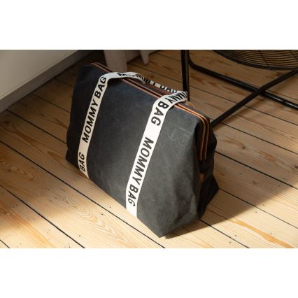 Childhome - Mähkmekott MOMMY BAG must