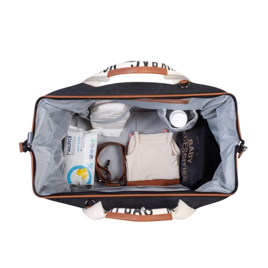 Childhome - Mähkmekott MOMMY BAG must