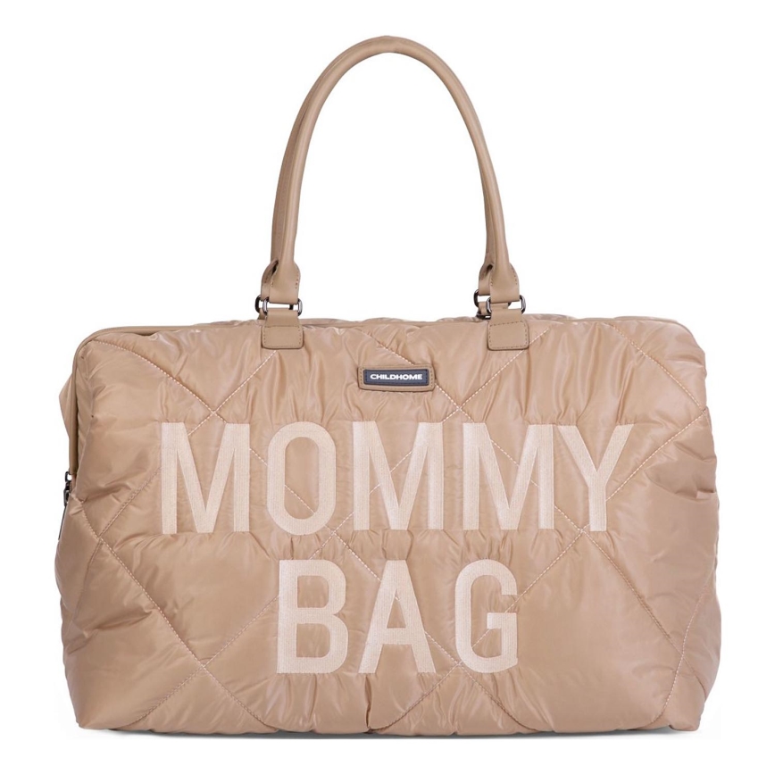 Childhome - Mähkmekott MOMMY BAG PUFFERED beež