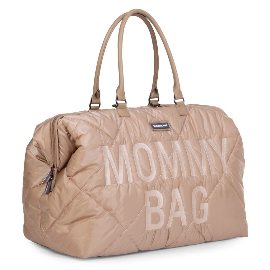 Childhome - Mähkmekott MOMMY BAG PUFFERED beež