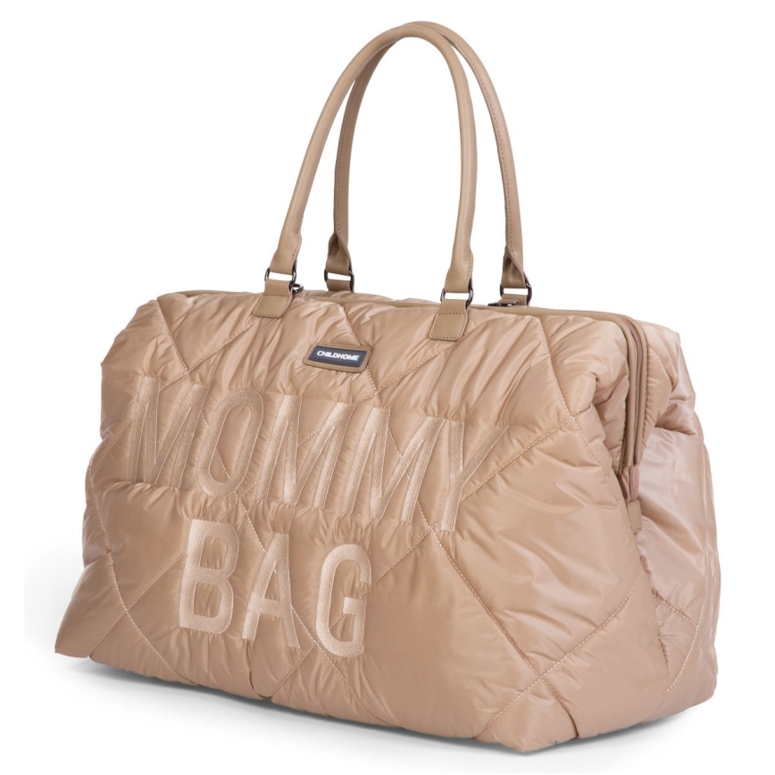 Childhome - Mähkmekott MOMMY BAG PUFFERED beež