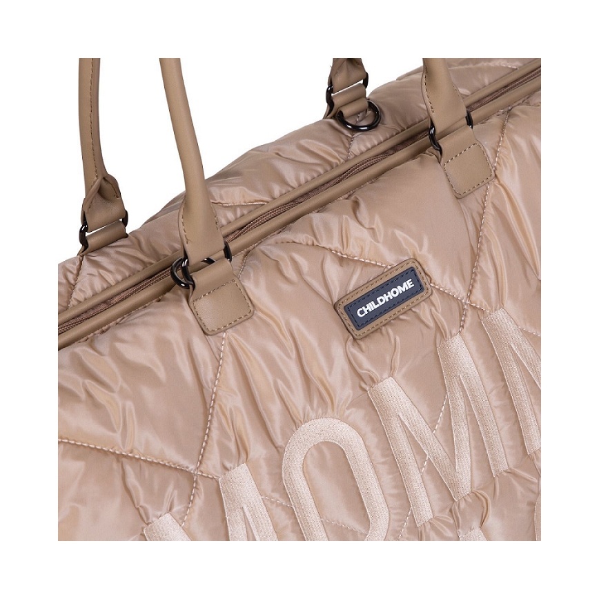 Childhome - Mähkmekott MOMMY BAG PUFFERED beež