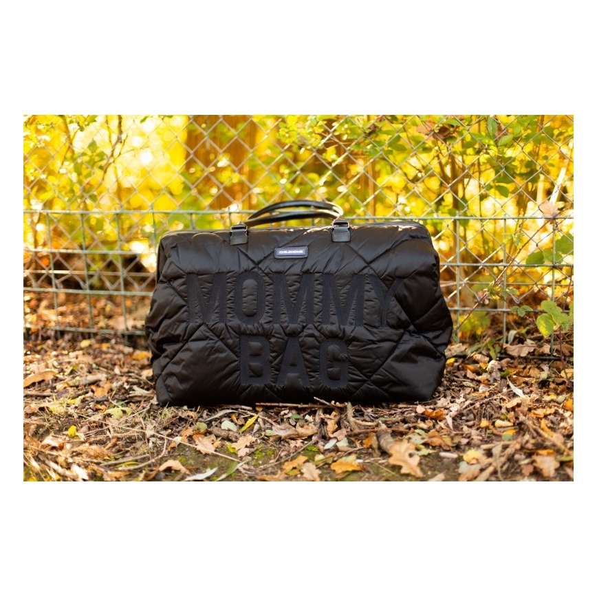 Childhome - Mähkmekott MOMMY BAG PUFFERED must