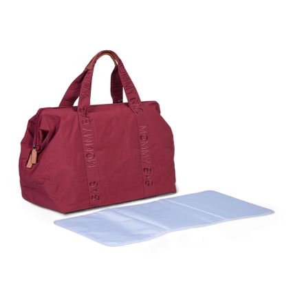 Childhome - Mähkmekott MOMMY BAG punane