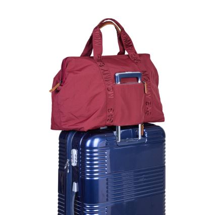 Childhome - Mähkmekott MOMMY BAG punane