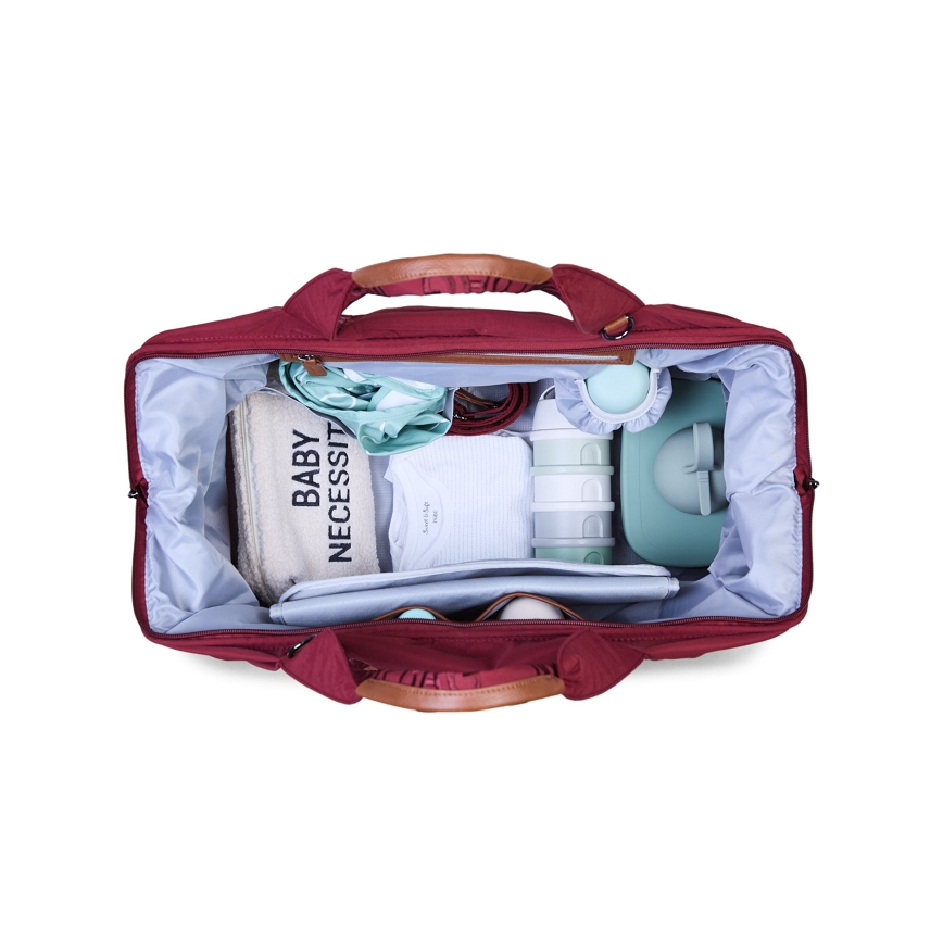 Childhome - Mähkmekott MOMMY BAG punane