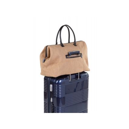 Childhome - Mähkmekott MOMMY BAG RAFFIA LOOK beež