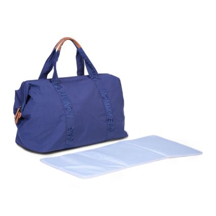 Childhome - Mähkmekott MOMMY BAG sinine
