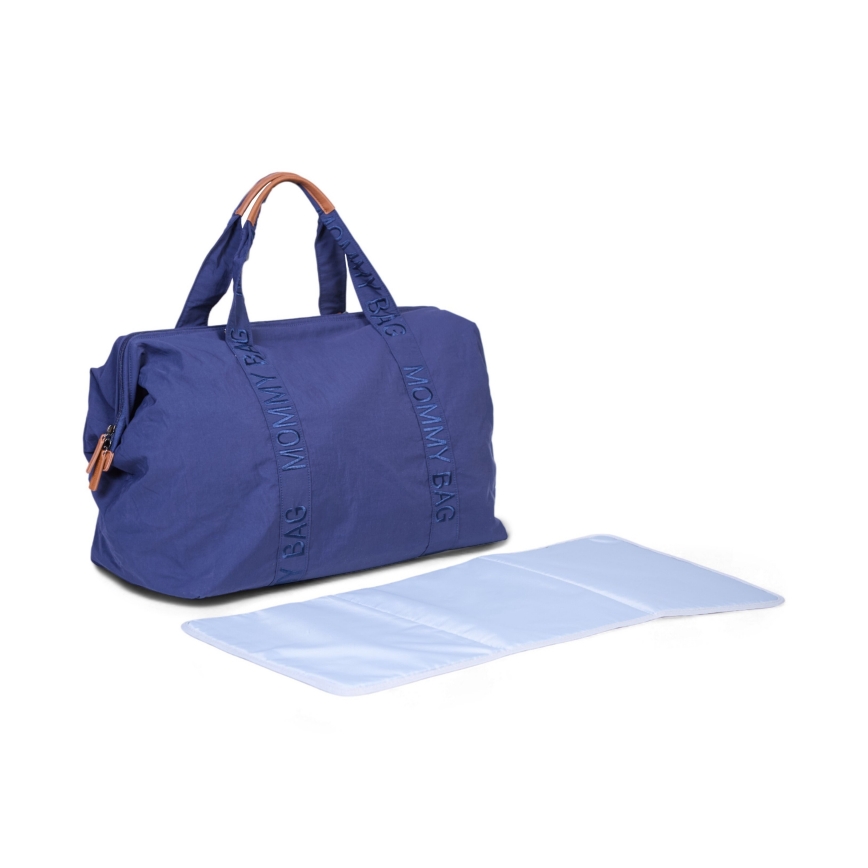 Childhome - Mähkmekott MOMMY BAG sinine