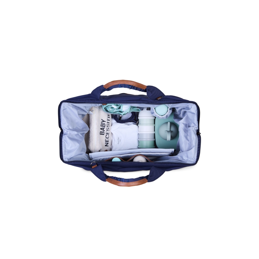 Childhome - Mähkmekott MOMMY BAG sinine