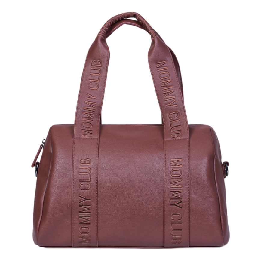 Childhome - Mähkmekott MOMMY CLUB LEATHER pruun
