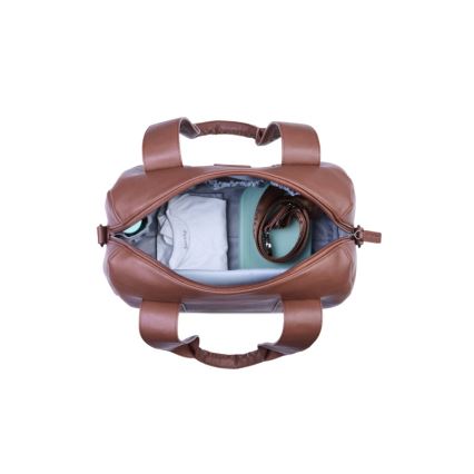 Childhome - Mähkmekott MOMMY CLUB LEATHER pruun