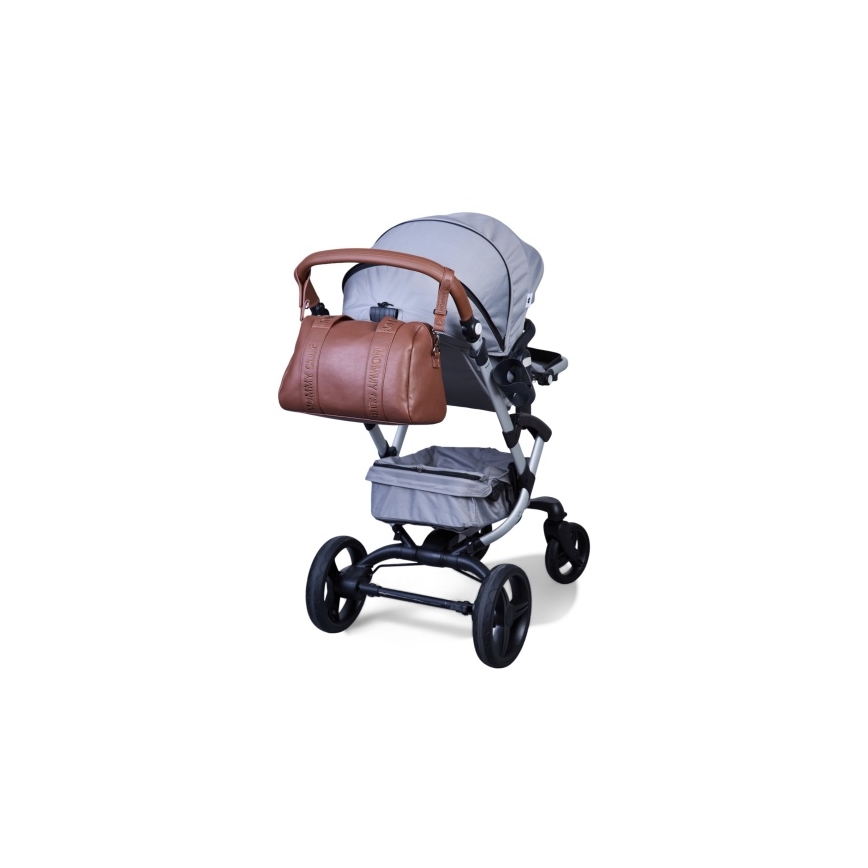 Childhome - Mähkmekott MOMMY CLUB LEATHER pruun