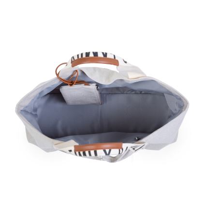 Childhome - Reisikott FAMILY BAG CANVAS valge