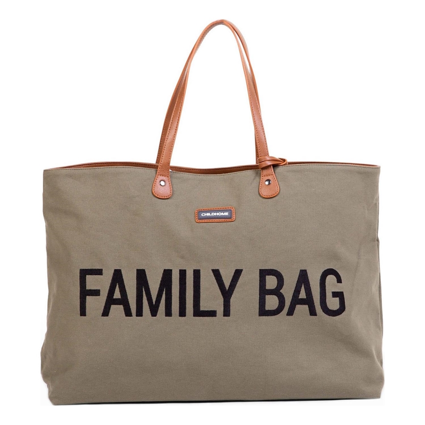Childhome - Reisikott FAMILY BAG khaki